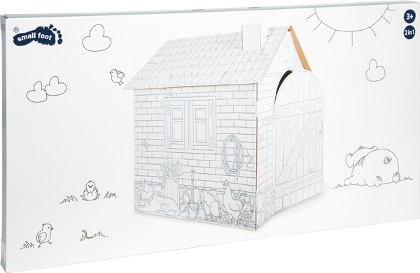 Little House Cardboard Playhouse