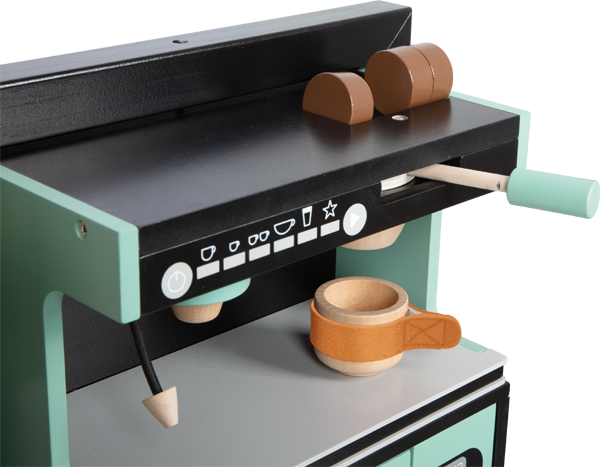 Cocina infantil industrial con isla