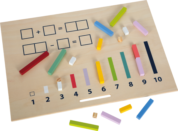 Scatola didattica Regoli con numeri &quot;Educate&quot;