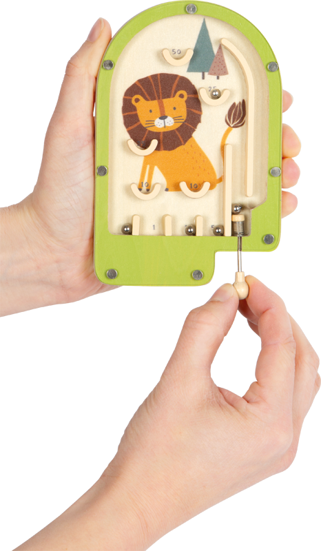 Mini jeu de flipper Lion