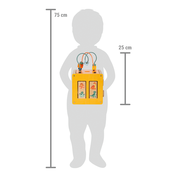 Cube de motricité « Dino »