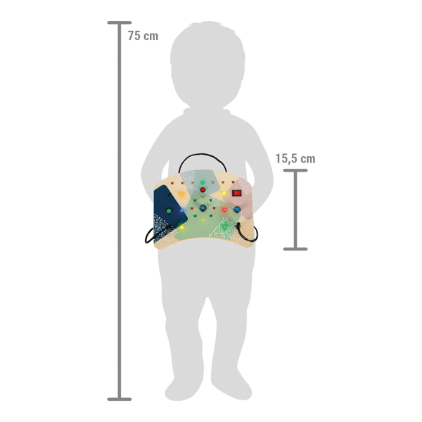 Planche de motricité LED Lumière et Interrupteurs