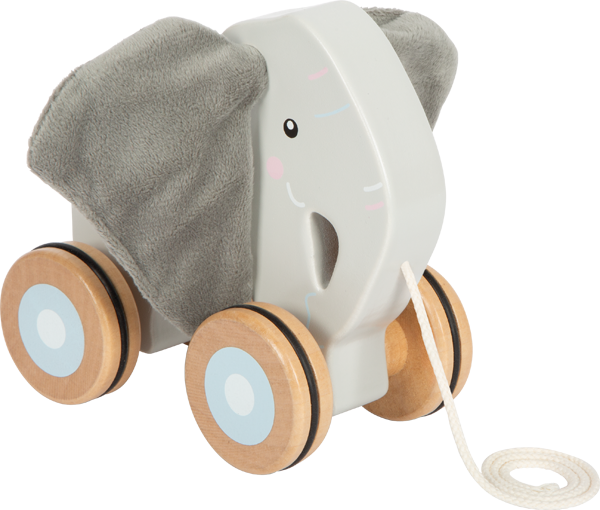 Pull-Along Elephant with Crinkly Ears