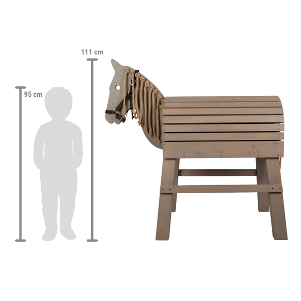 Wooden Horse grey