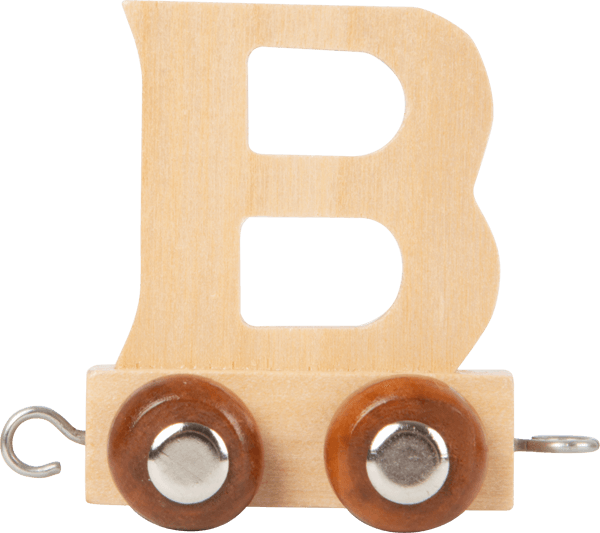 Wooden Letter Train B