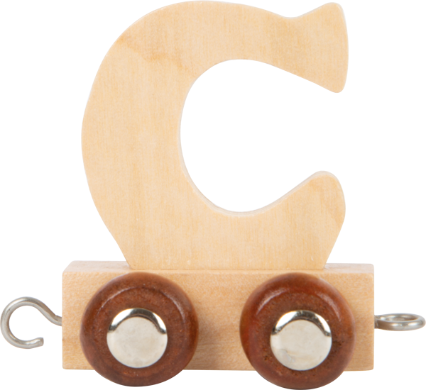 Wooden Letter Train C