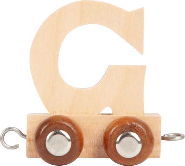 Wooden Letter Train G