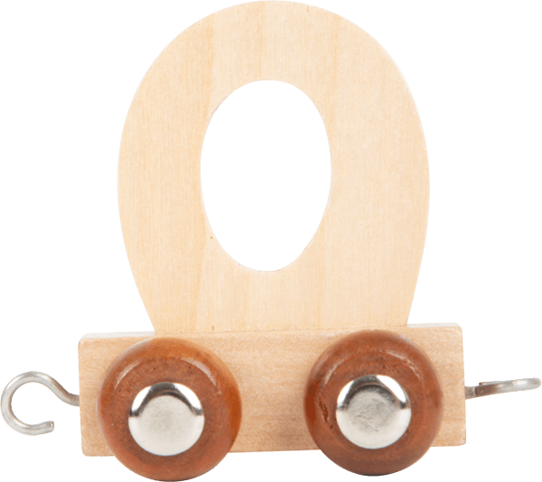 Wooden Letter Train O