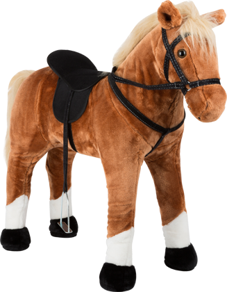 Standing Hobby Horse with Sound, brown