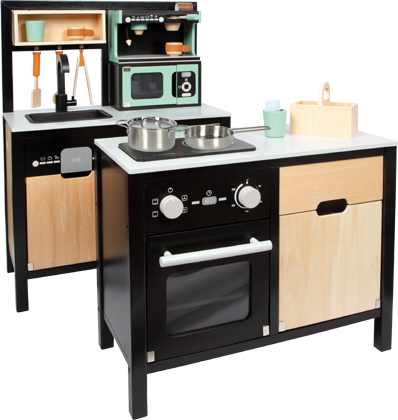 Industrial Play Kitchen with Kitchen Island