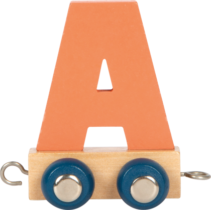 Train alphabet polaire lettre A