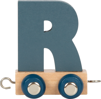 Train alphabet polaire lettre R