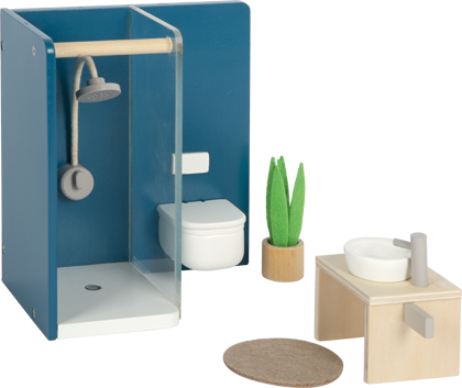 Muebles de baño para la casa de muñecas