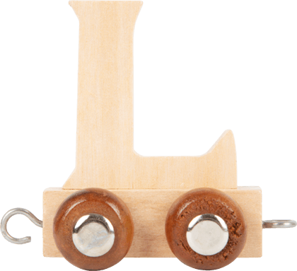 Wooden Letter Train L           