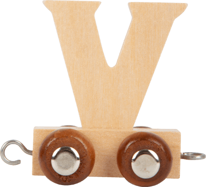 Wooden Letter Train V          