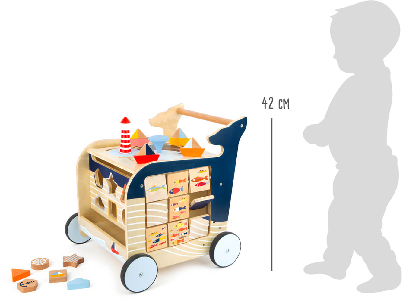 Small Foot Company - Chariot pour enfants « Nature » - Aire de jeux - Rue  du Commerce