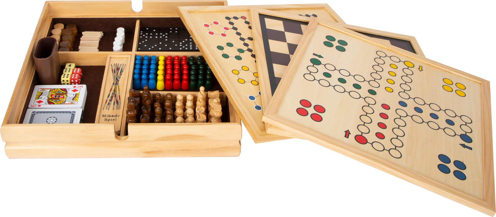 Mikado Game in Wooden Box, Small