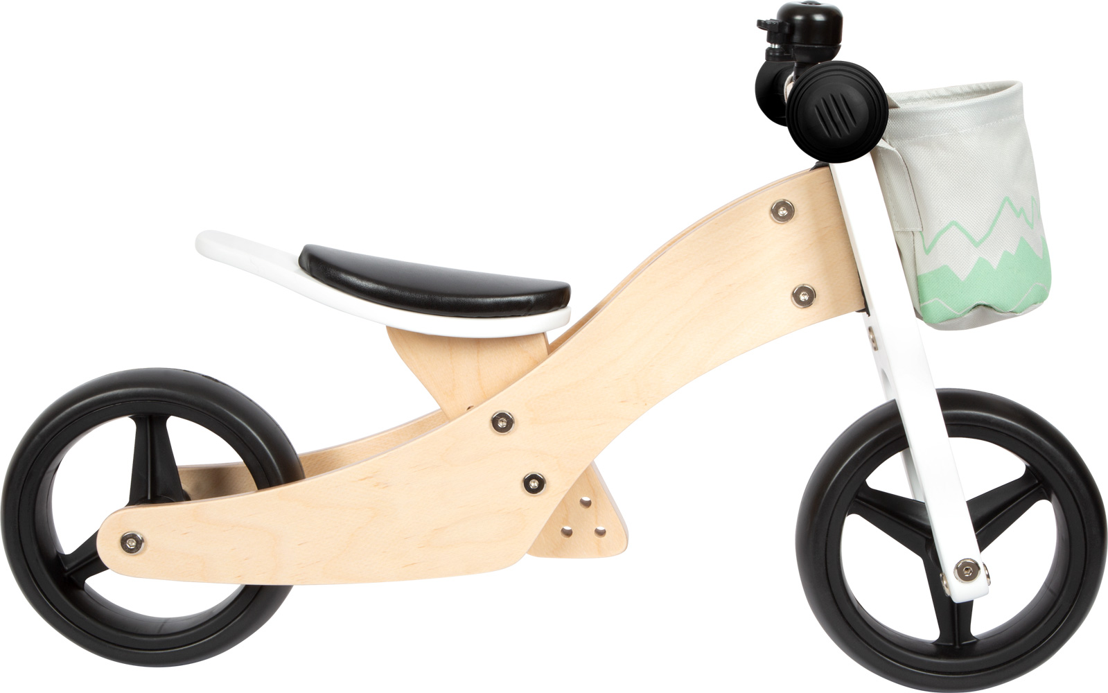 Laufrad und Laufdreirad Salbeigrün für | small Holzspielzeug foot Kinder