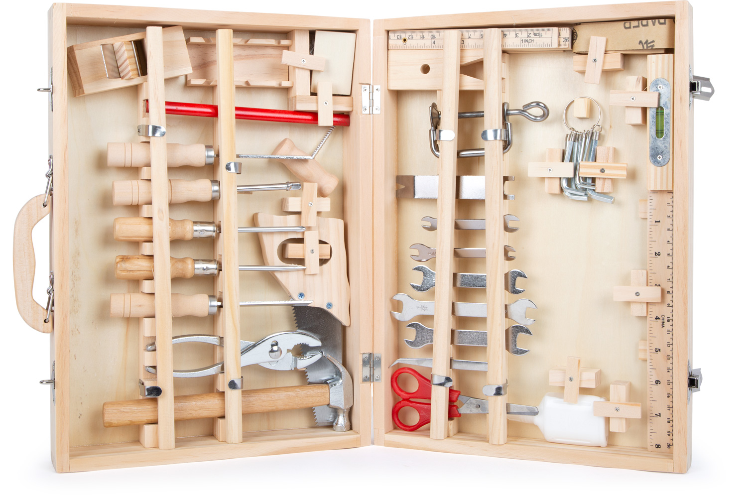 Acheter Outil de réparation en bois, jouets, boîte à outils